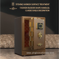 Jewelry luxury interior fingerprint touch keypad top safes